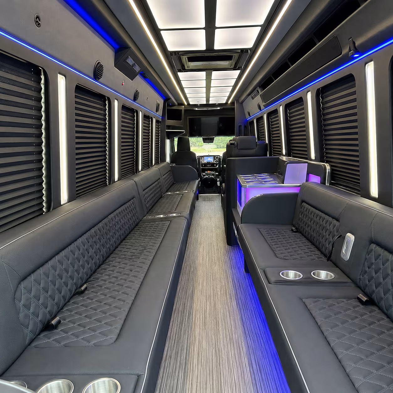 holiday party bus rental