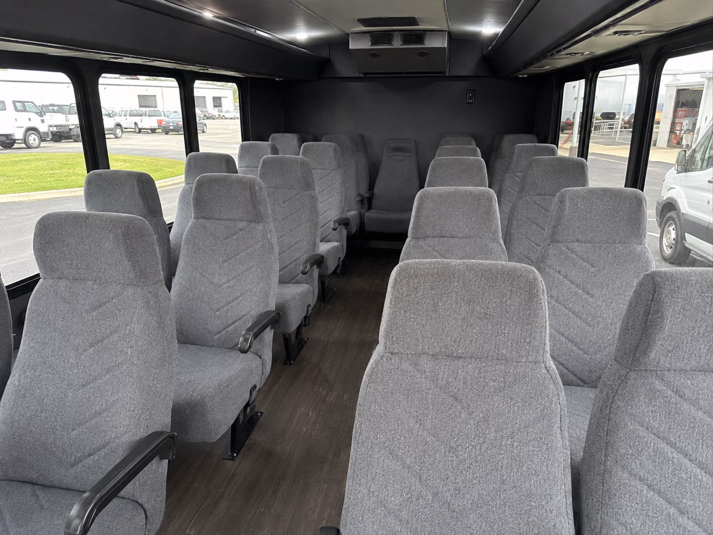 minibus shuttle service for bronx business parks office campuses