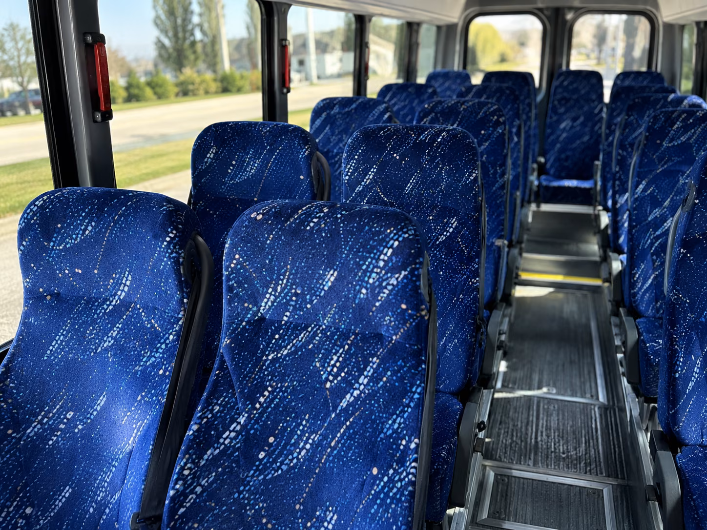 the bronx 15 passenger minibus inside