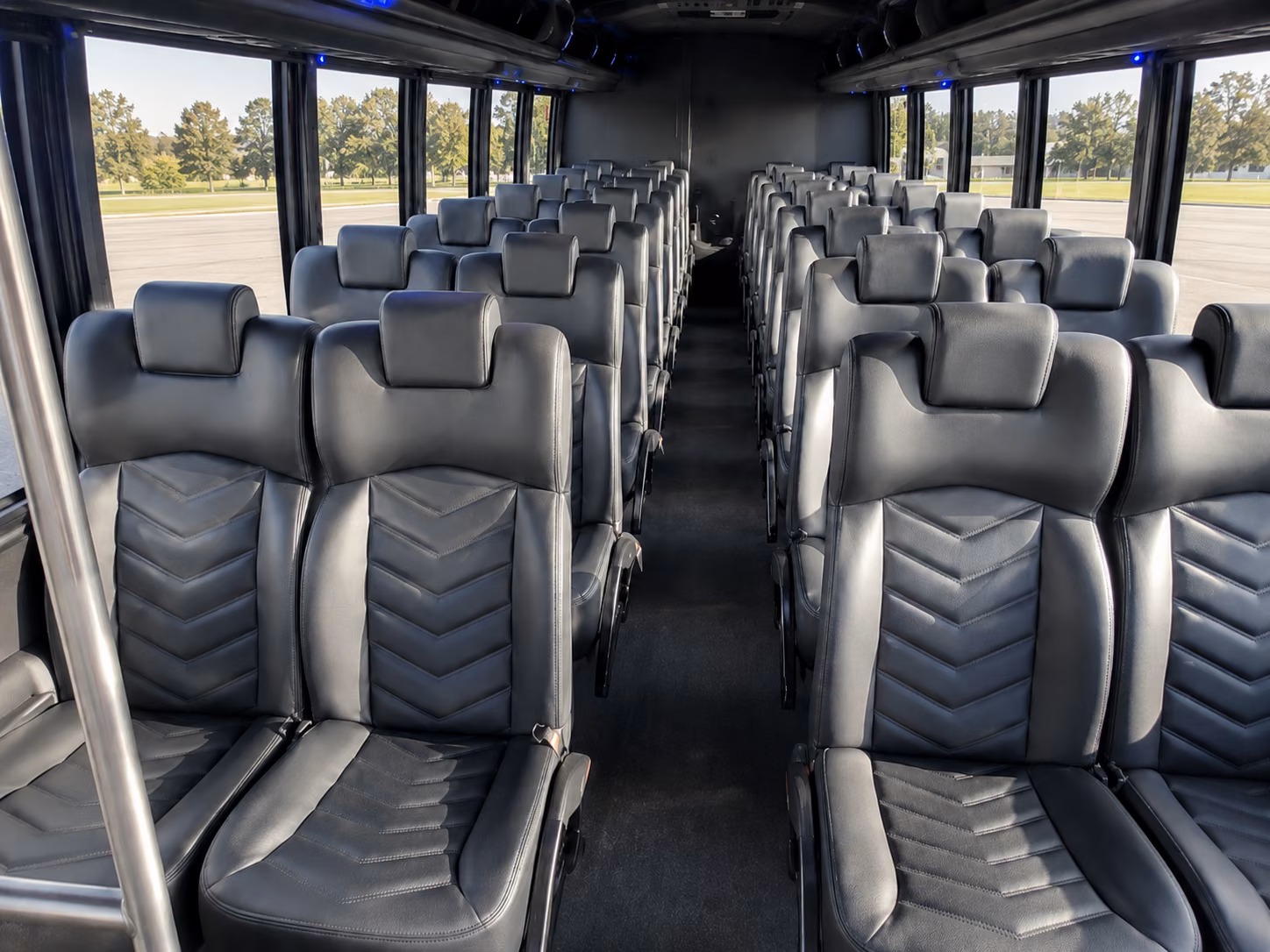 the bronx 20 passenger minibus inside