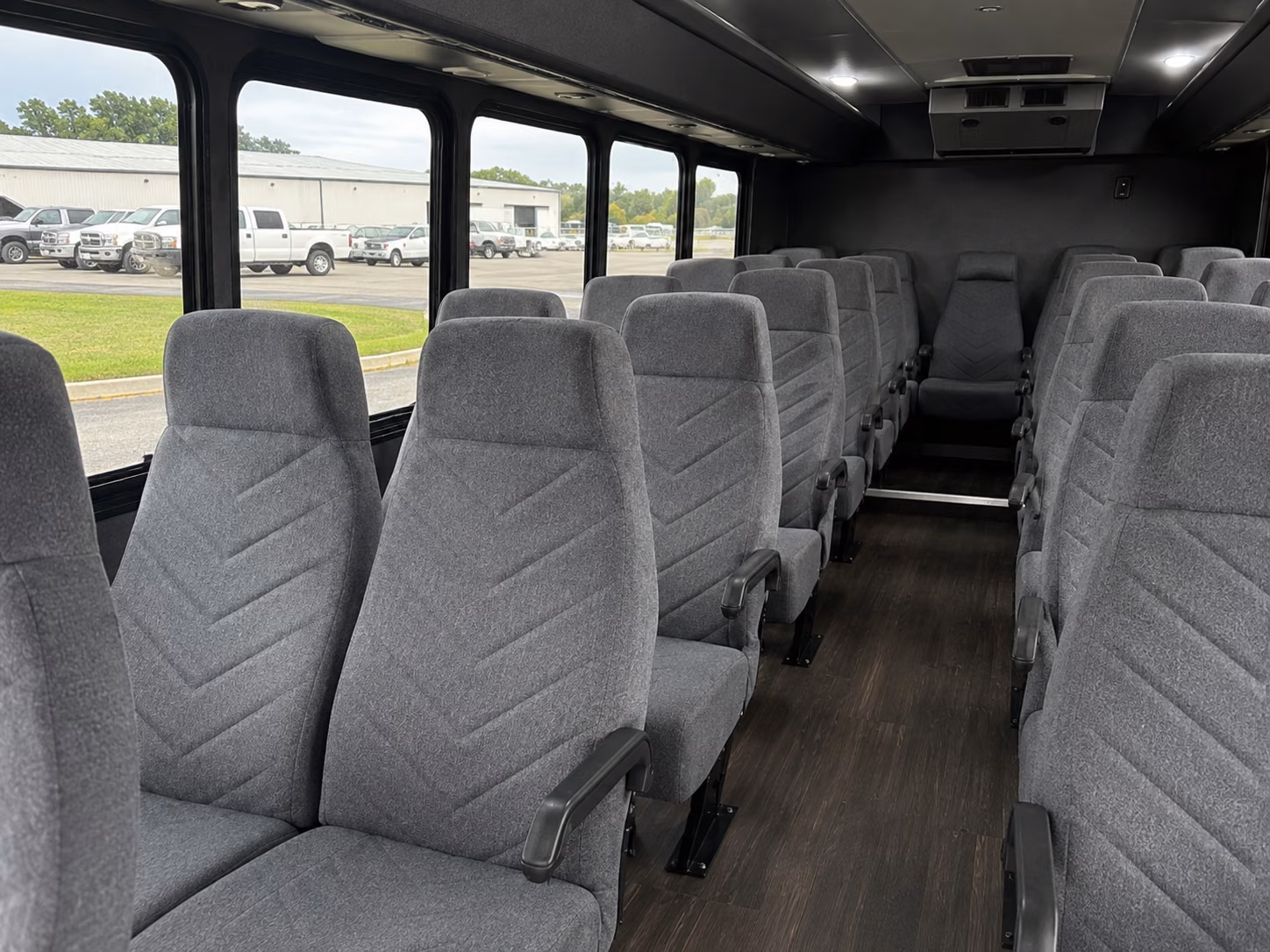 the bronx 20 passenger minibus interior