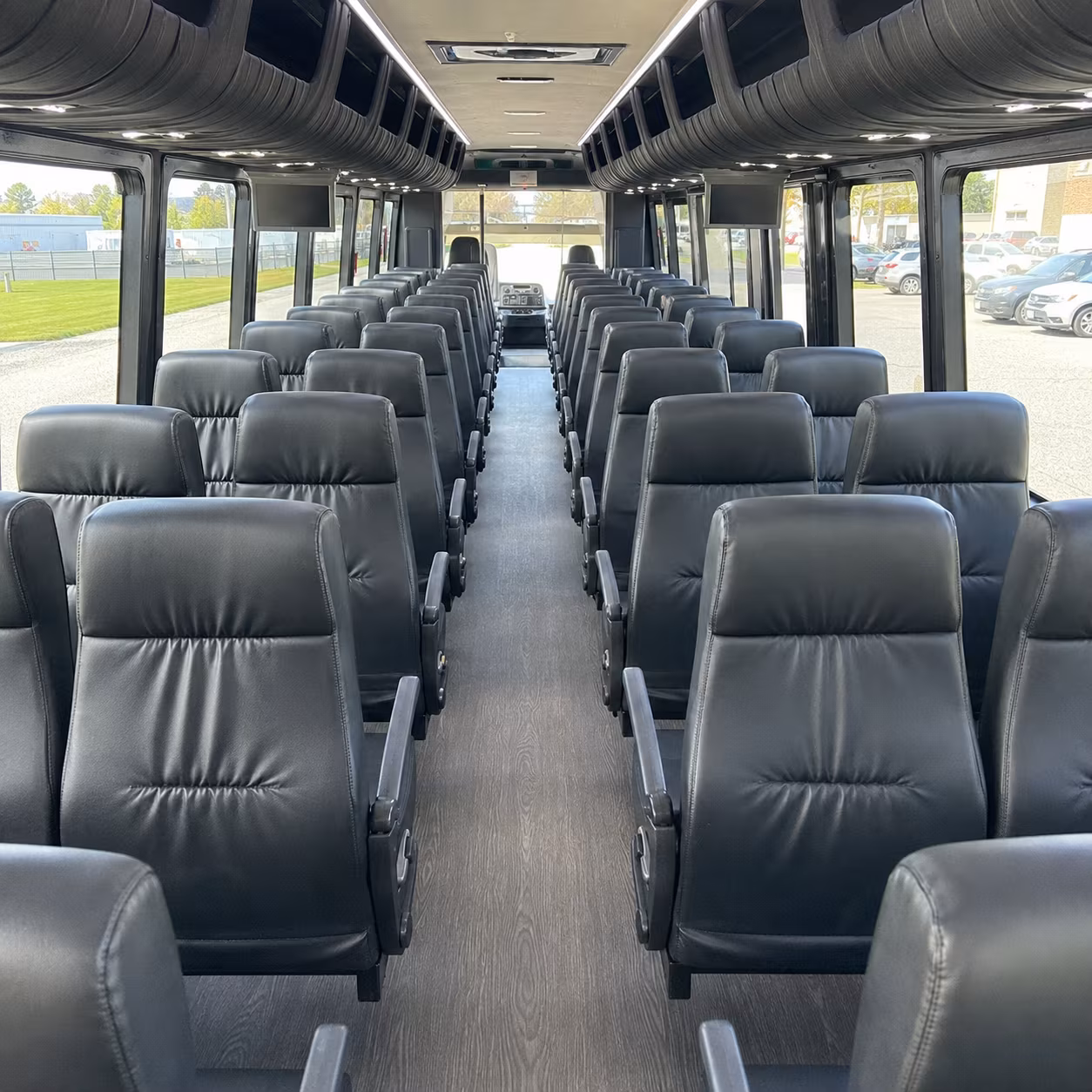the bronx 25 passenger minibus inside