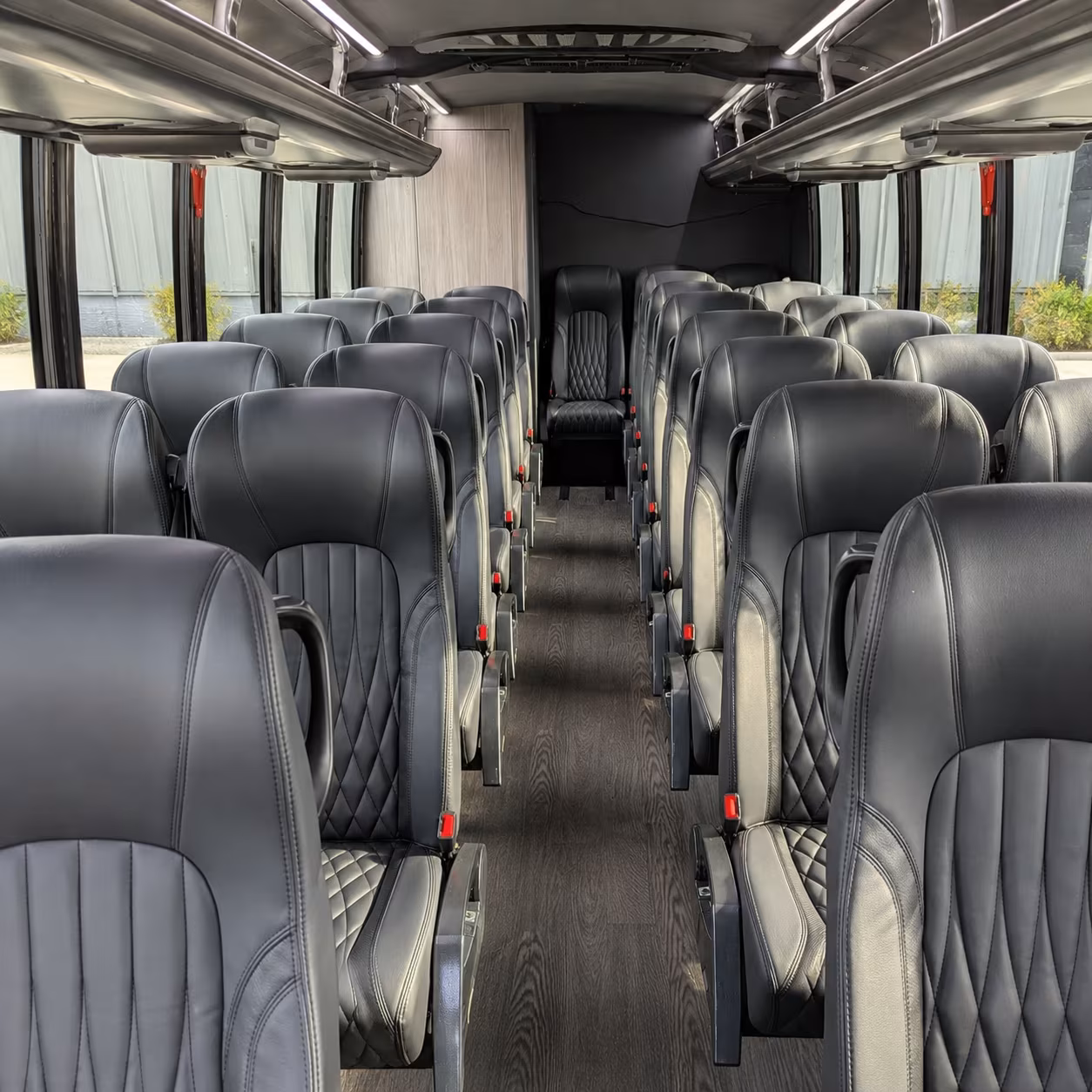 the bronx 30 passenger minibus inside