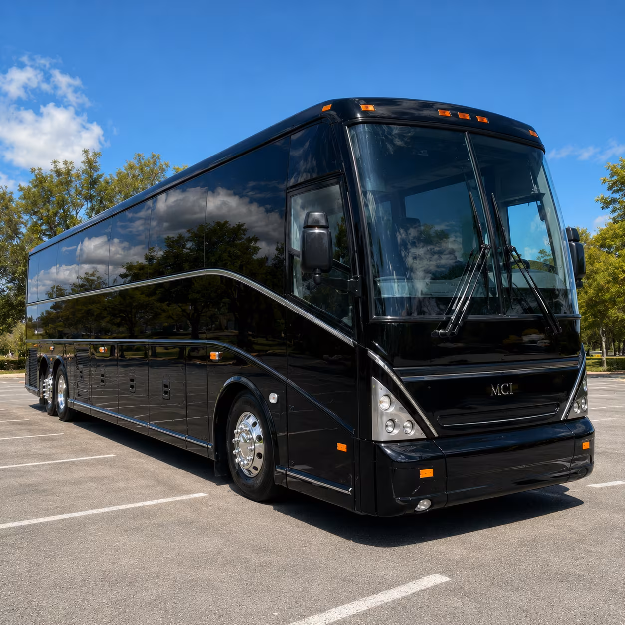 the bronx 56 passenger charter bus