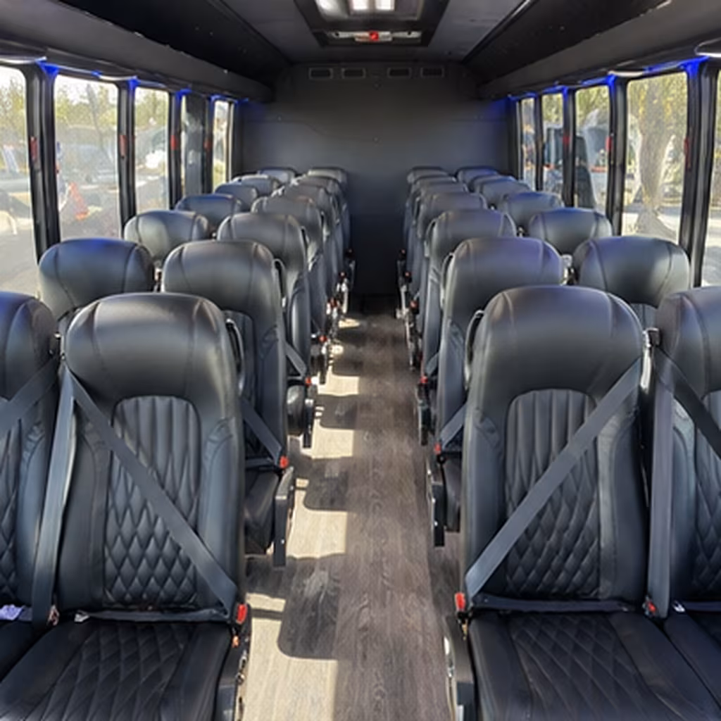 the bronx airport transportation onboard seating