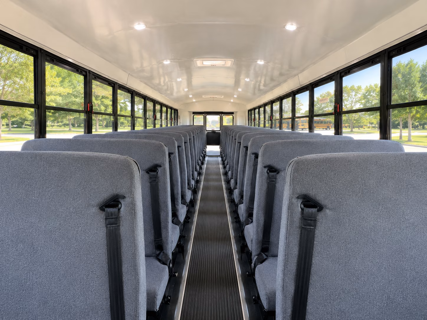 the bronx school bus interior