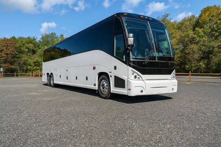 The Bronx Coach Bus Service 56 Passenger Coach Bus
